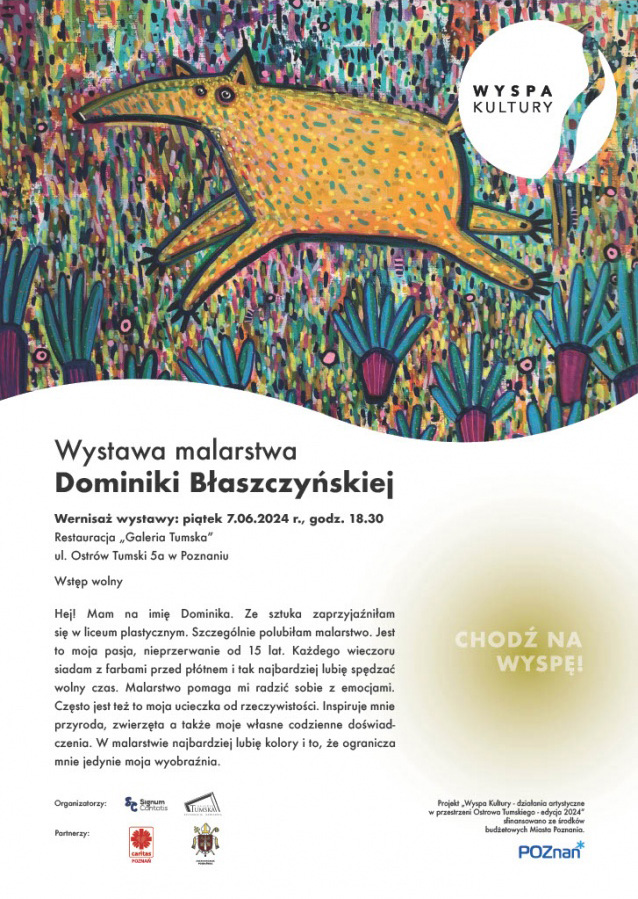 Wystawa malarstwa Dominiki Błaszczyńskiej