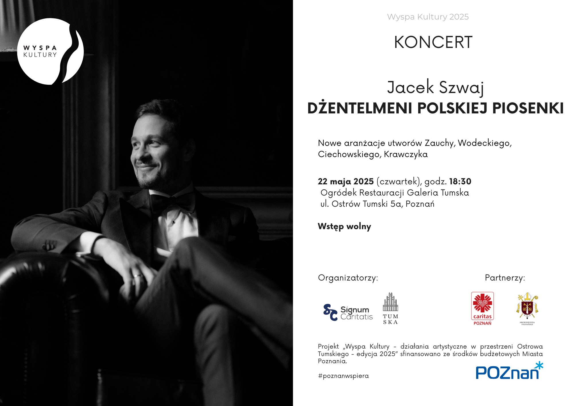 Koncert Jacka Szwaja